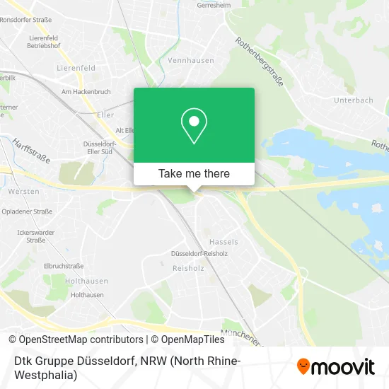 Карта Dtk Gruppe Düsseldorf
