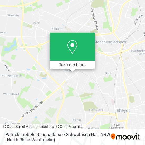 Patrick Trebels Bausparkasse Schwäbisch Hall map