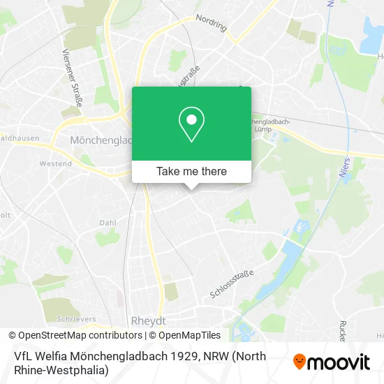 Карта VfL Welfia Mönchengladbach 1929