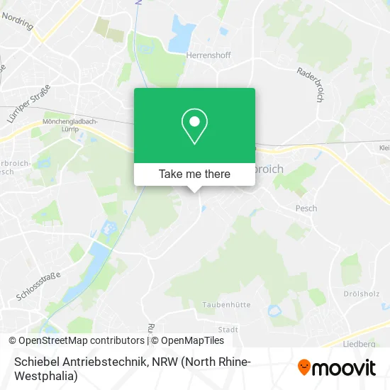 Карта Schiebel Antriebstechnik