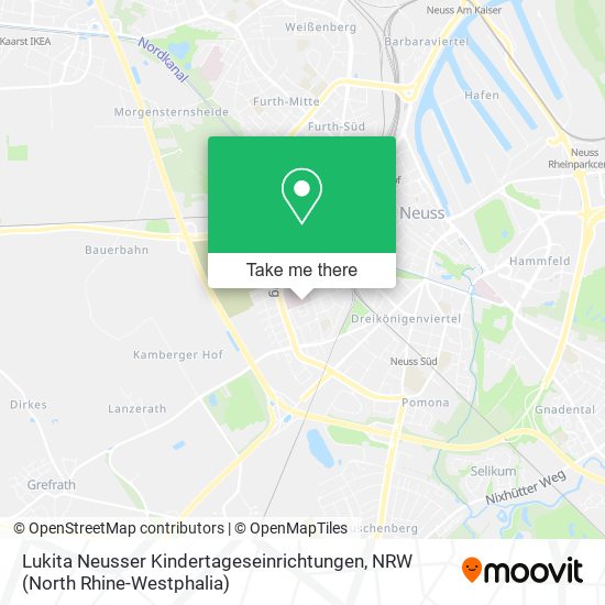 Карта Lukita Neusser Kindertageseinrichtungen