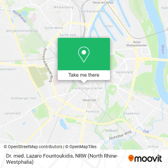 Карта Dr. med. Lazaro Fountoukidis