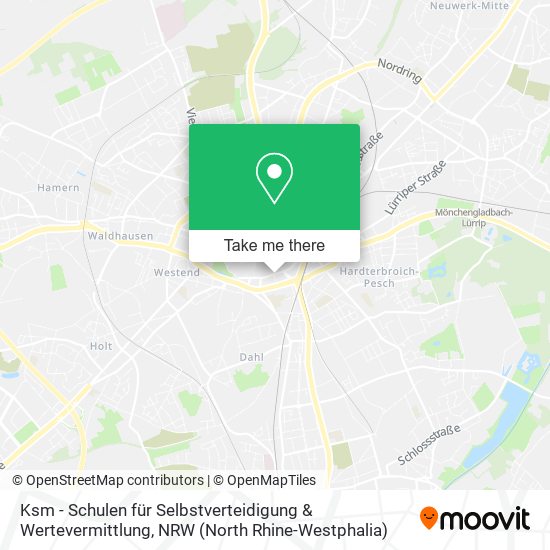 Ksm - Schulen für Selbstverteidigung & Wertevermittlung map