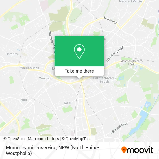 Карта Mumm Familienservice