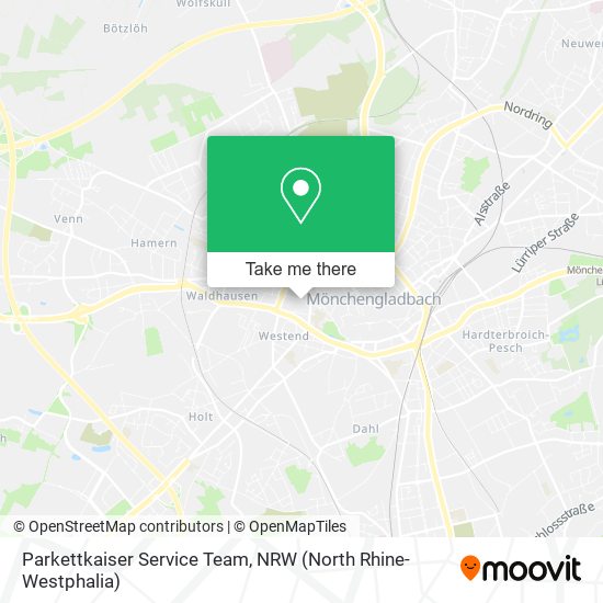 Parkettkaiser Service Team map