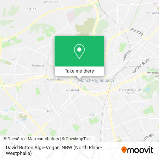 David Rütten Alge-Vegan map