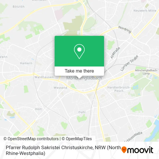 Карта Pfarrer Rudolph Sakristei Christuskirche