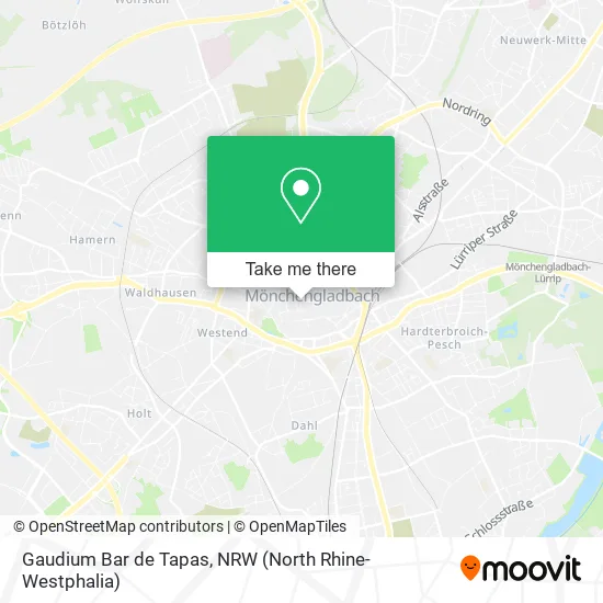 Карта Gaudium Bar de Tapas