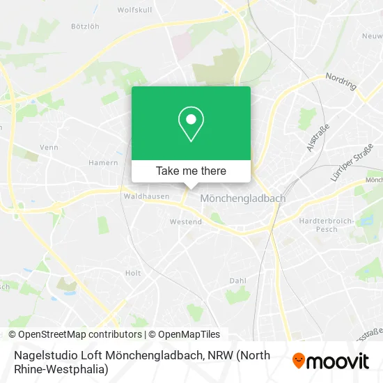 Карта Nagelstudio Loft Mönchengladbach