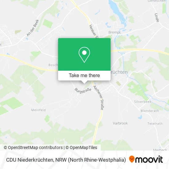 Карта CDU Niederkrüchten