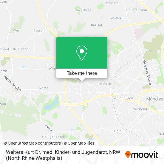 Welters Kurt Dr. med. Kinder- und Jugendarzt map