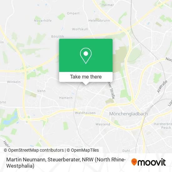 Карта Martin Neumann, Steuerberater