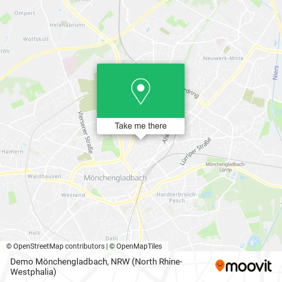 Карта Demo Mönchengladbach