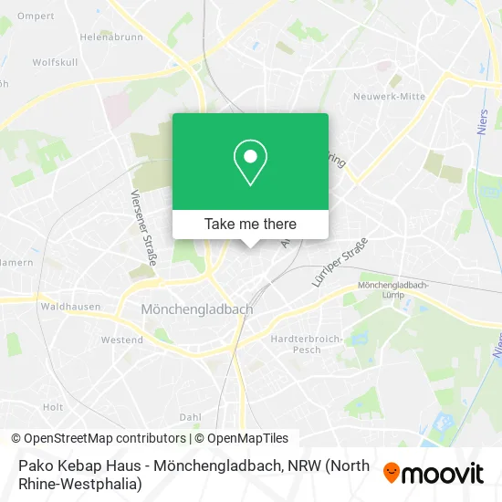 Карта Pako Kebap Haus - Mönchengladbach
