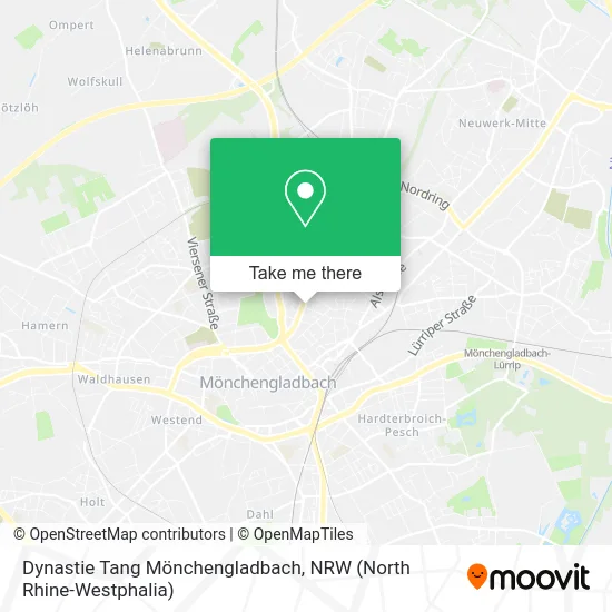 Карта Dynastie Tang Mönchengladbach