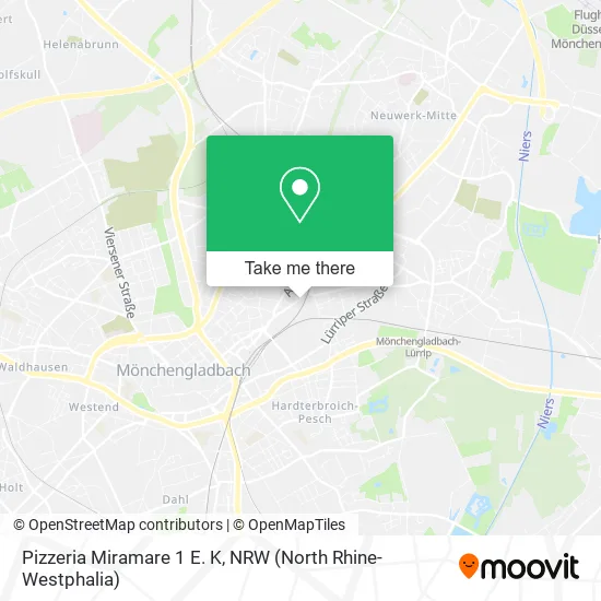 Карта Pizzeria Miramare 1 E. K