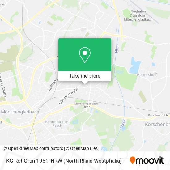 Карта KG Rot Grün 1951