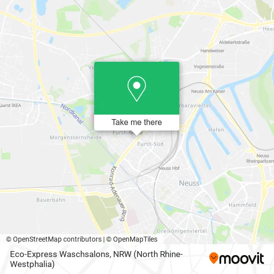 Карта Eco-Express Waschsalons