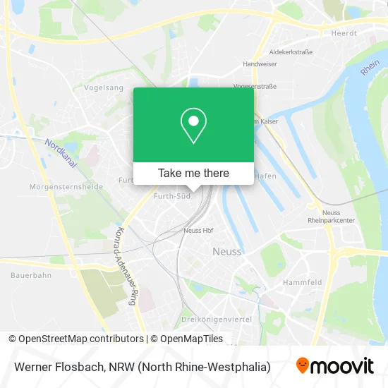 Карта Werner Flosbach