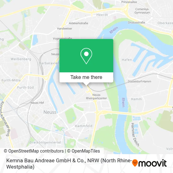 Kemna Bau Andreae GmbH & Co. map