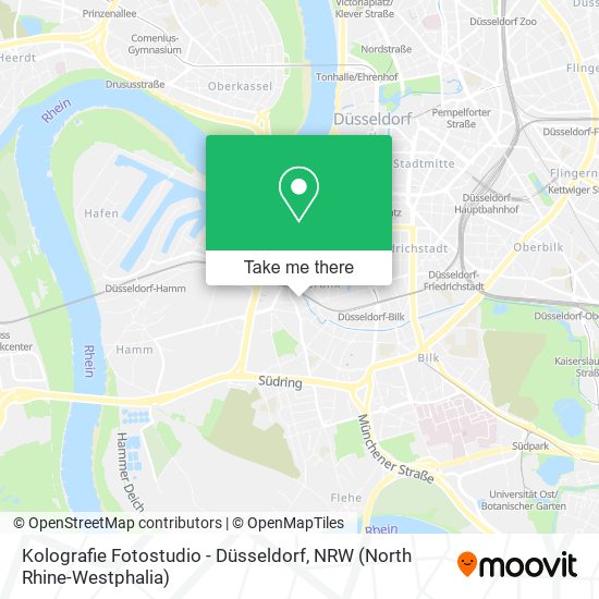 Kolografie Fotostudio - Düsseldorf map