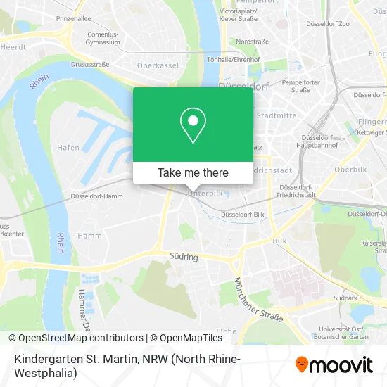 Карта Kindergarten St. Martin