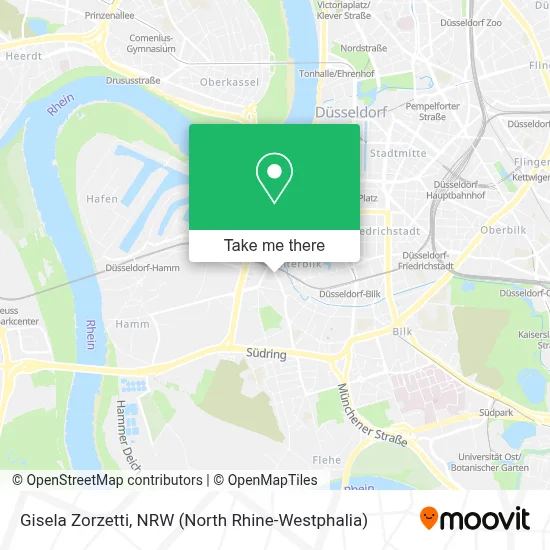 Gisela Zorzetti map