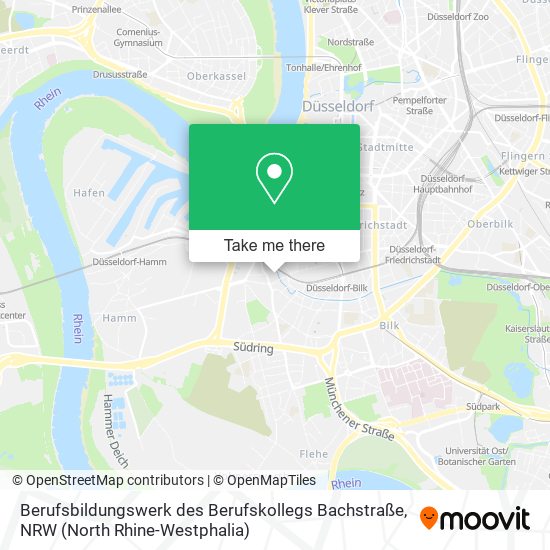 Berufsbildungswerk des Berufskollegs Bachstraße map