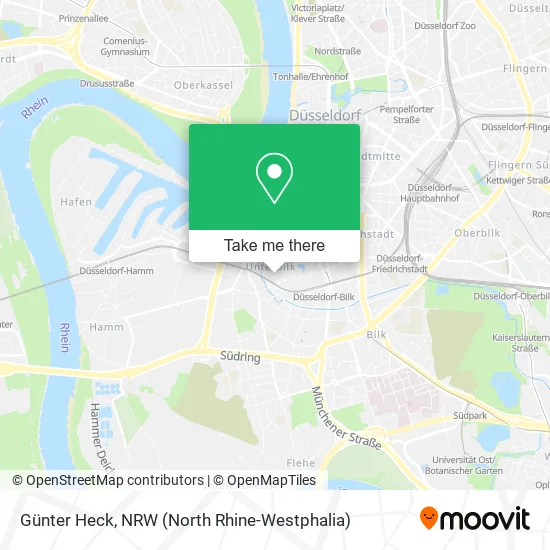 Карта Günter Heck