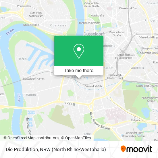 Карта Die Produktion