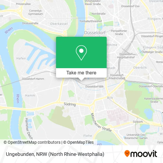 Карта Ungebunden