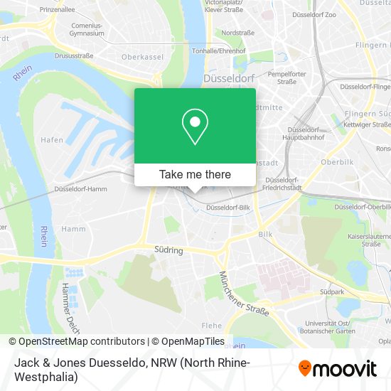 Jack & Jones Duesseldo map
