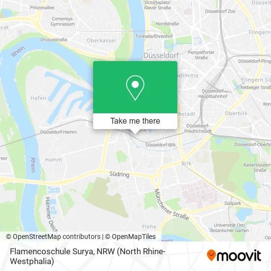 Карта Flamencoschule Surya