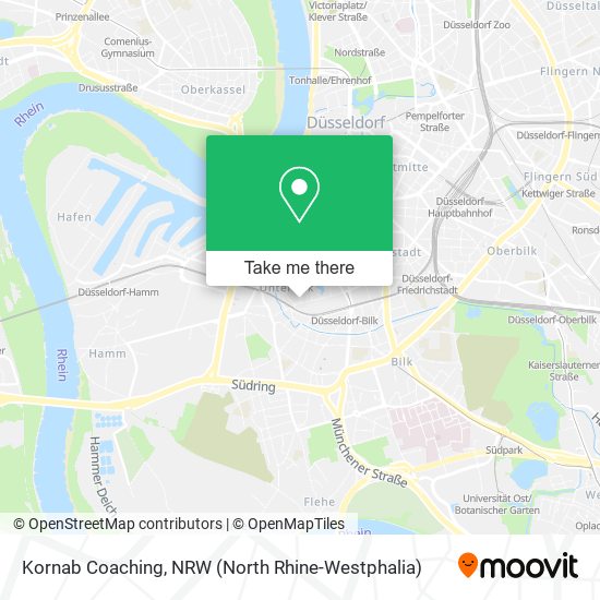 Kornab Coaching map
