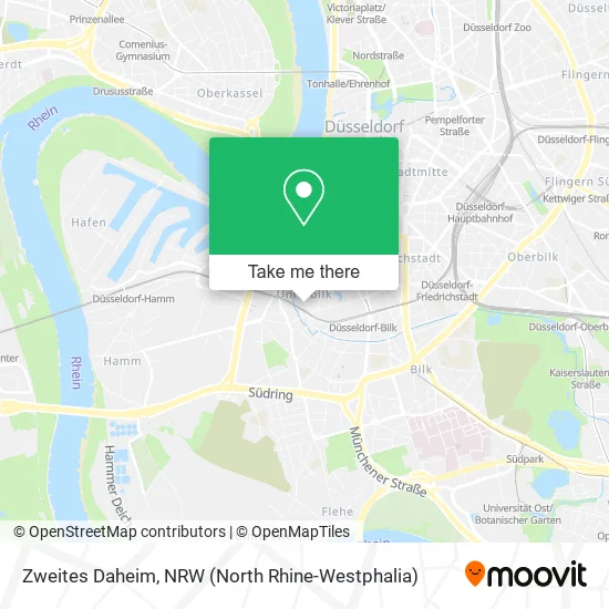 Карта Zweites Daheim