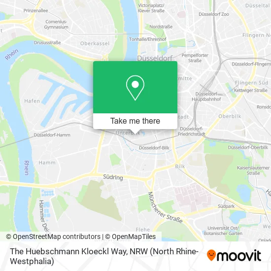 Карта The Huebschmann Kloeckl Way