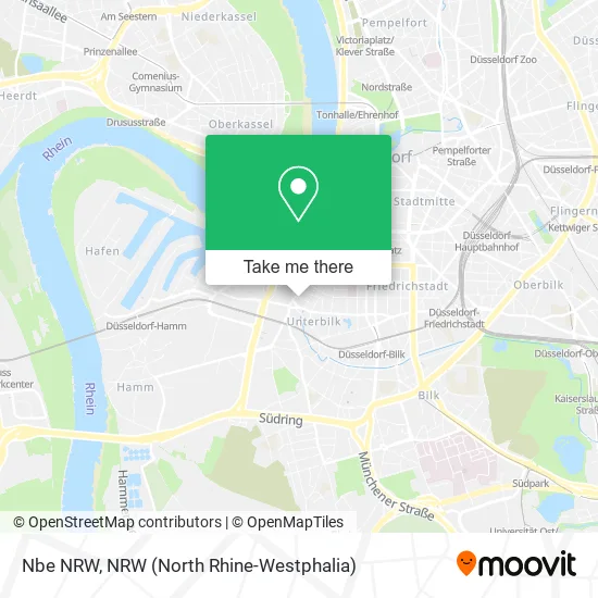 Карта Nbe NRW