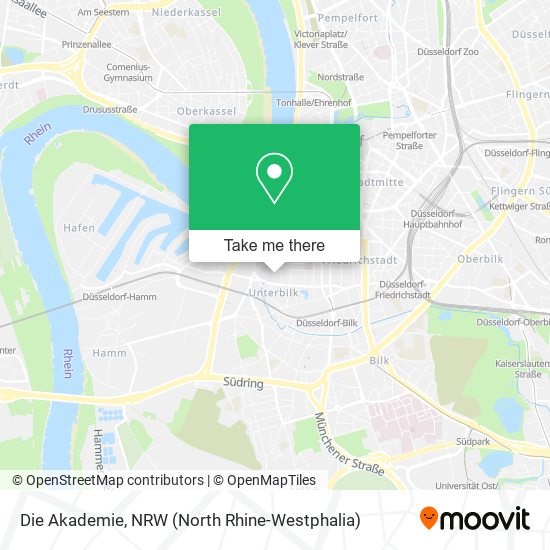 Die Akademie map