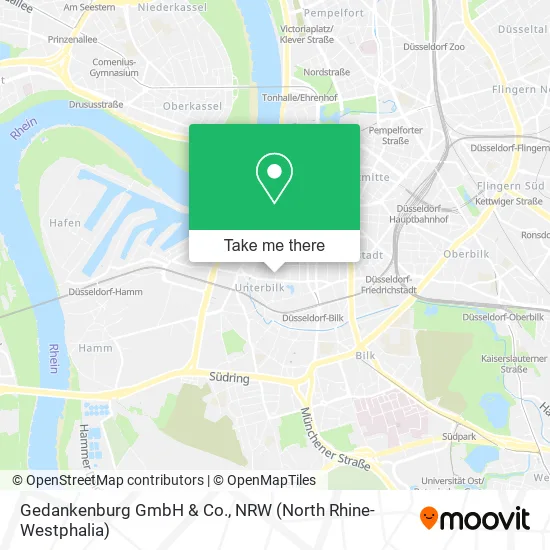 Карта Gedankenburg GmbH & Co.