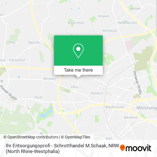 Ihr Entsorgungsprofi - Schrotthandel M.Schaak map
