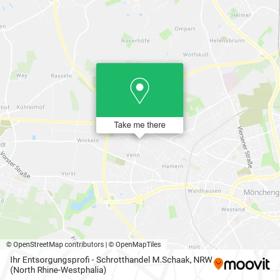 Карта Ihr Entsorgungsprofi - Schrotthandel M.Schaak