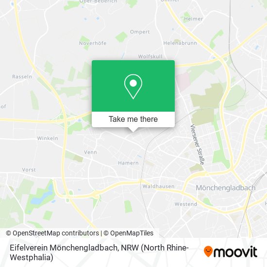 Карта Eifelverein Mönchengladbach