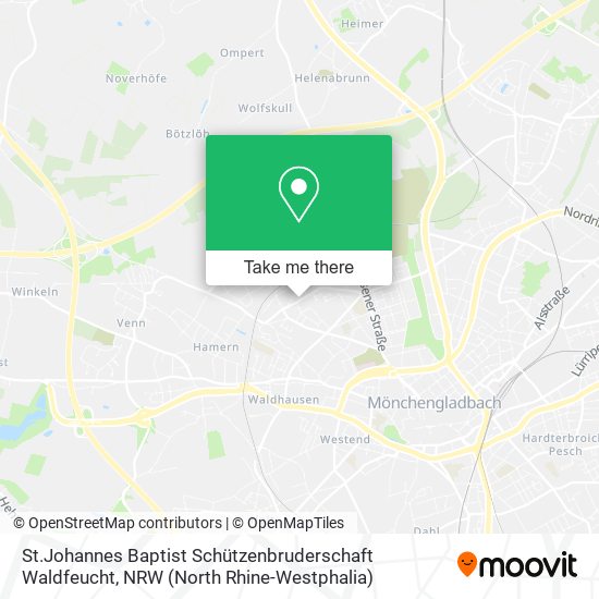 St.Johannes Baptist Schützenbruderschaft Waldfeucht map
