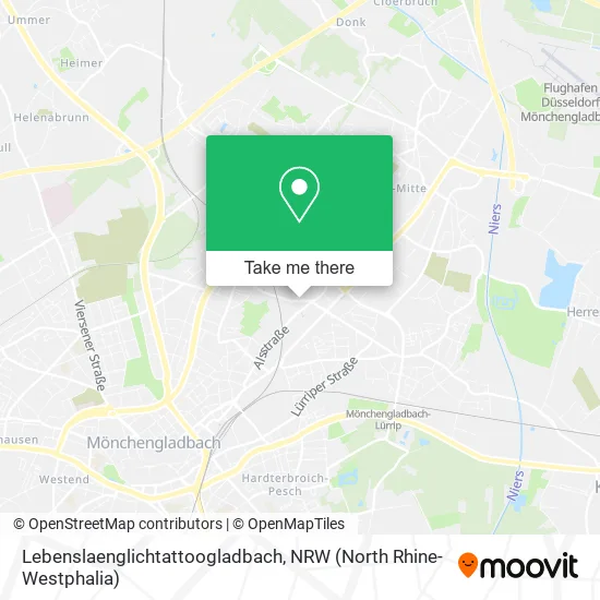 Карта Lebenslaenglichtattoogladbach