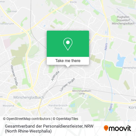 Gesamtverband der Personaldienstleister map