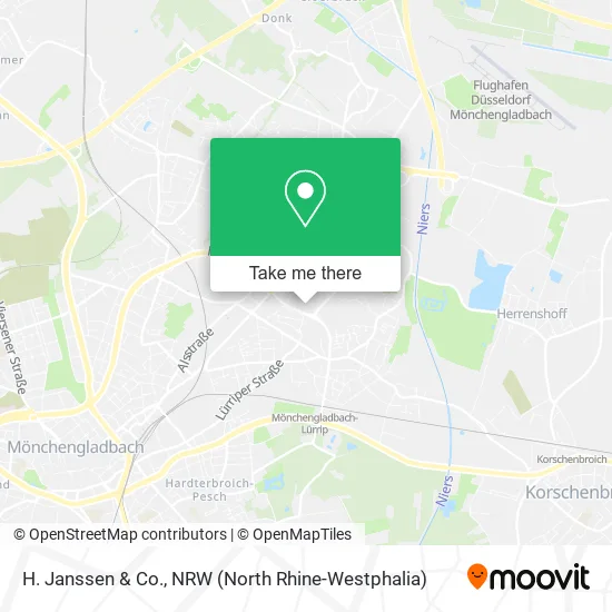 Карта H. Janssen & Co.