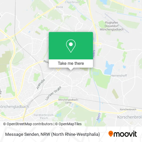 Карта Message Senden