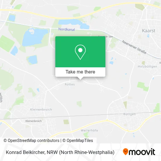 Konrad Beikircher map