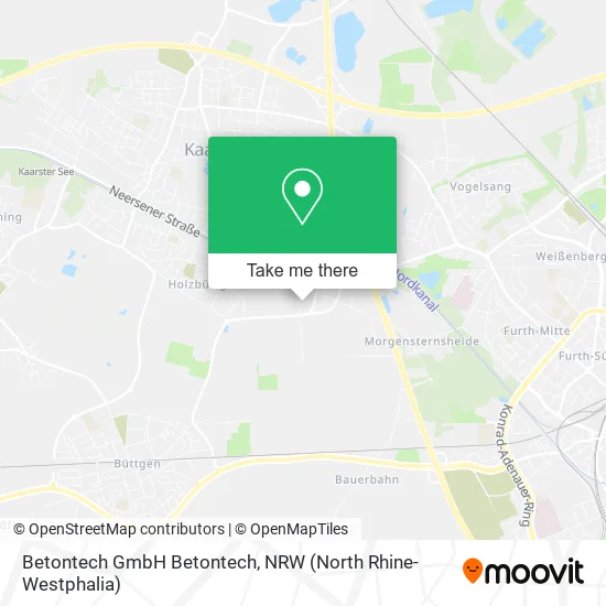 Карта Betontech GmbH Betontech