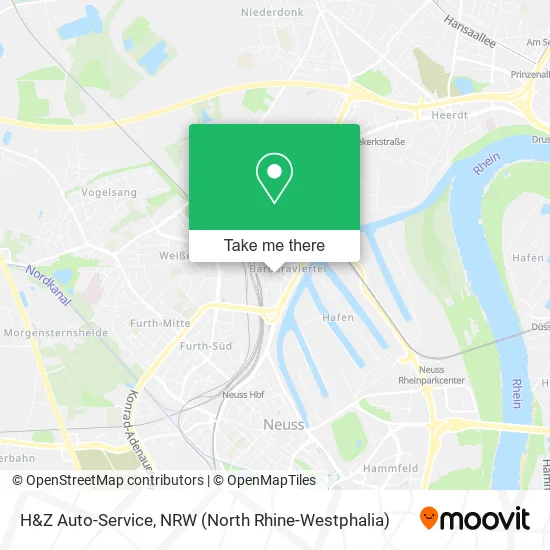 Карта H&Z Auto-Service